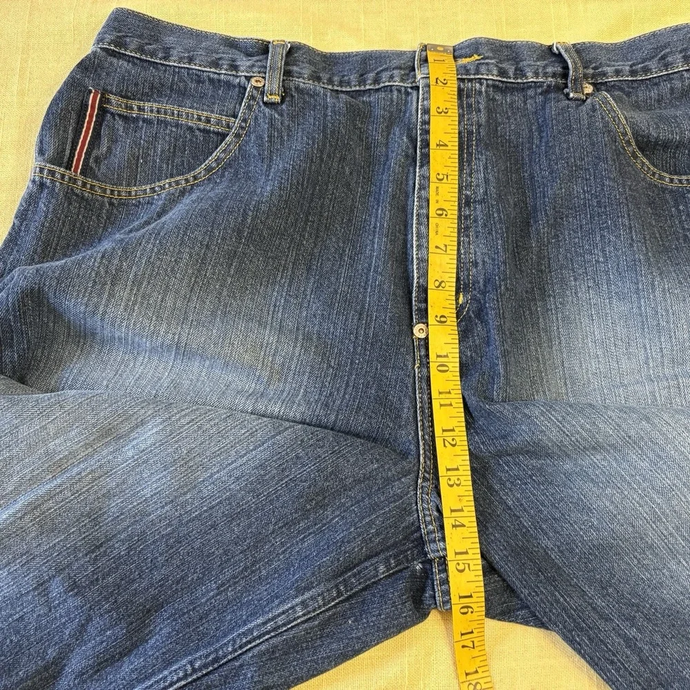 Phat Farm Jean Shorts Size 40 Hip Hop Baggy Cargo Denim Jorts Deadstock 90s Y2K